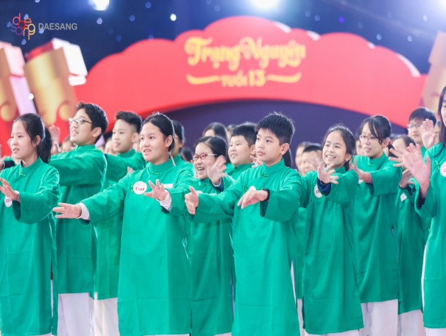 TẬP ĐOÀN DAESANG ĐỒNG HÀNH CÙNG TRẠNG NGUYÊN TUỔI 13 TÌM RA CHỦ NHÂN BẢNG VÀNG